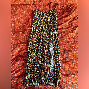 Reformation Multicolor Floral Midi Dress